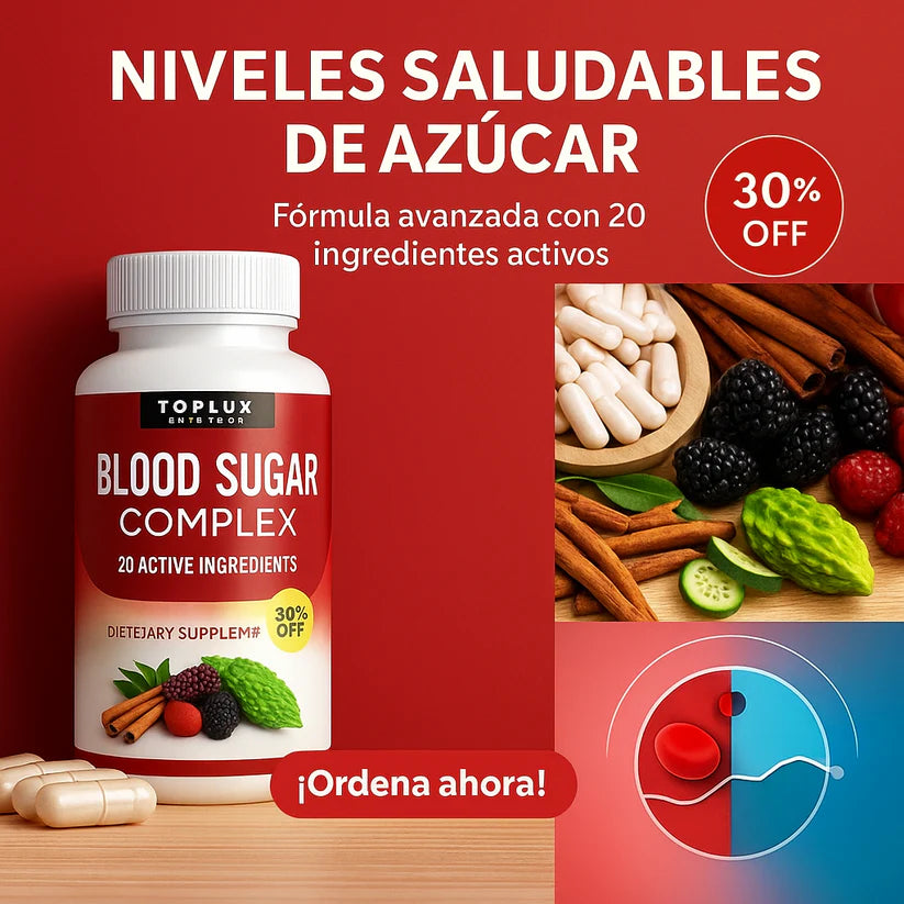 BLOOD SUGAR - NIVELES SALUDABLES 60 CAP